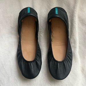Tieks By Gavrieli Black Leather Ballet Flats